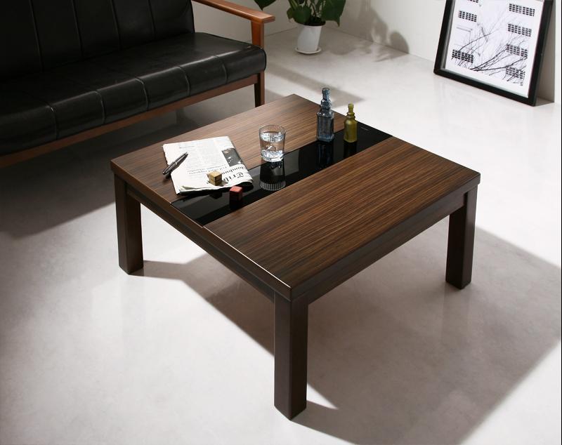 アーバンモダンデザインこたつ GWILT FK エフケー こたつテーブル単品 正方形(75×75cm)