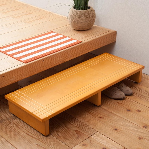 楽天市場】踏み台 玄関 木製 踏台 ステップ 台 高さ13cm 玄関踏み台 幅