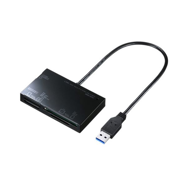 超人気 最新の激安 まとめ サンワサプライ USB3.0カードリーダー ブラック ADR-3ML35BK 1個 oncasino.io oncasino.io
