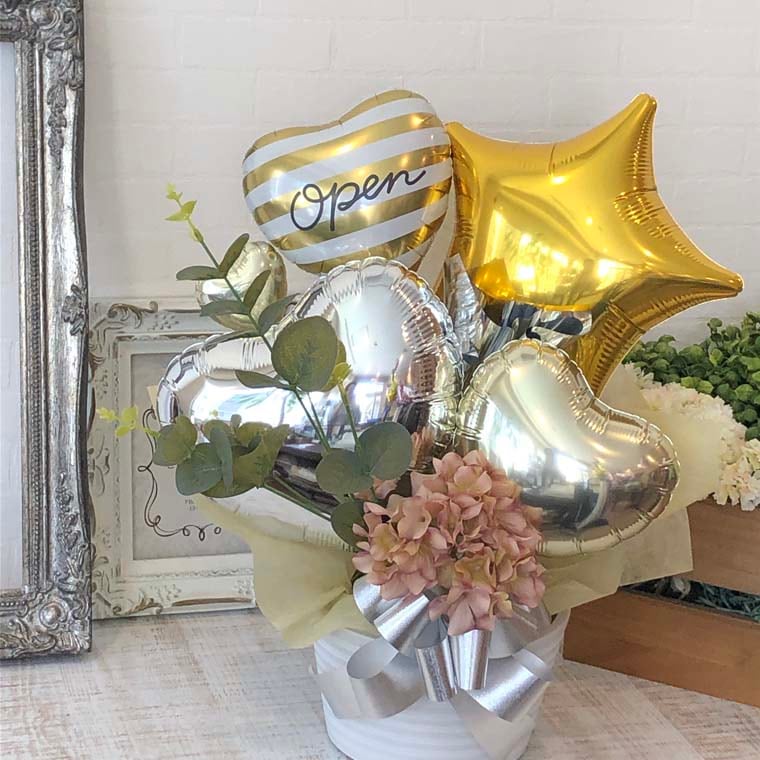楽天市場】バルーン 開店祝 周年祝 サプライズ バルーンギフト 星
