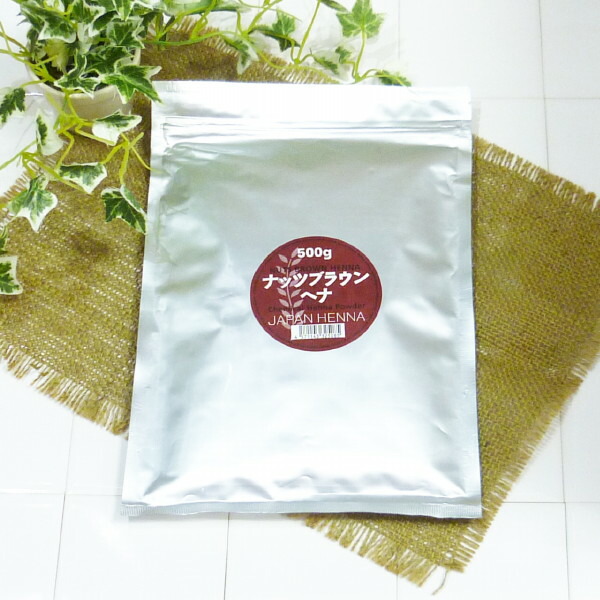 楽天市場】送料無料！ジャパンヘナ 人工染料入りヘナ ナッツブラウン