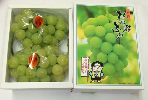 ぶどう 桃太郎ぶどう 【青秀】 2房(1kg)