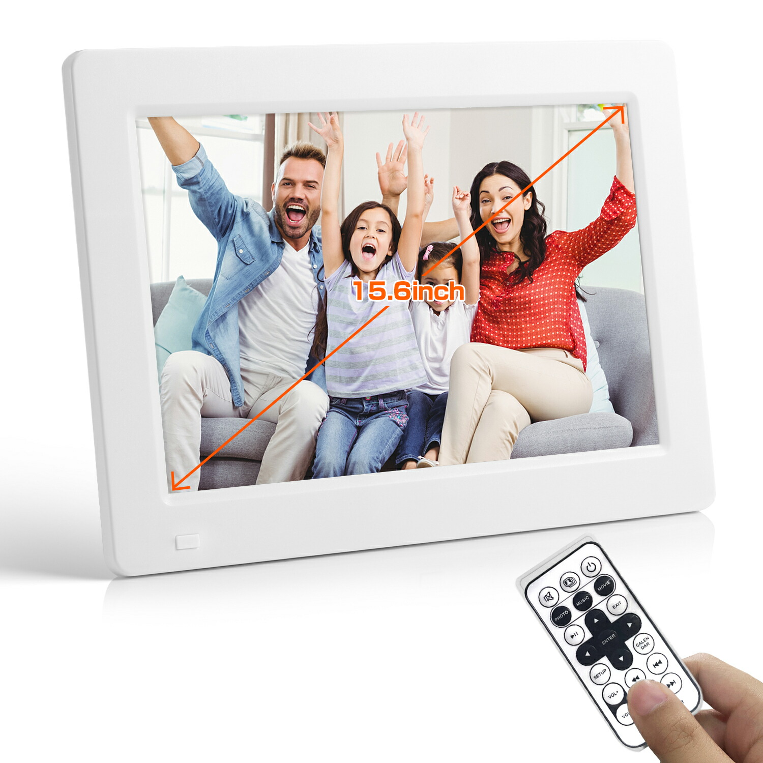 デジタルフォトフレーム Digistance DS-DA1560WH デジタルフォトフレーム Digistance DS-DA1560WH デジタルフォト