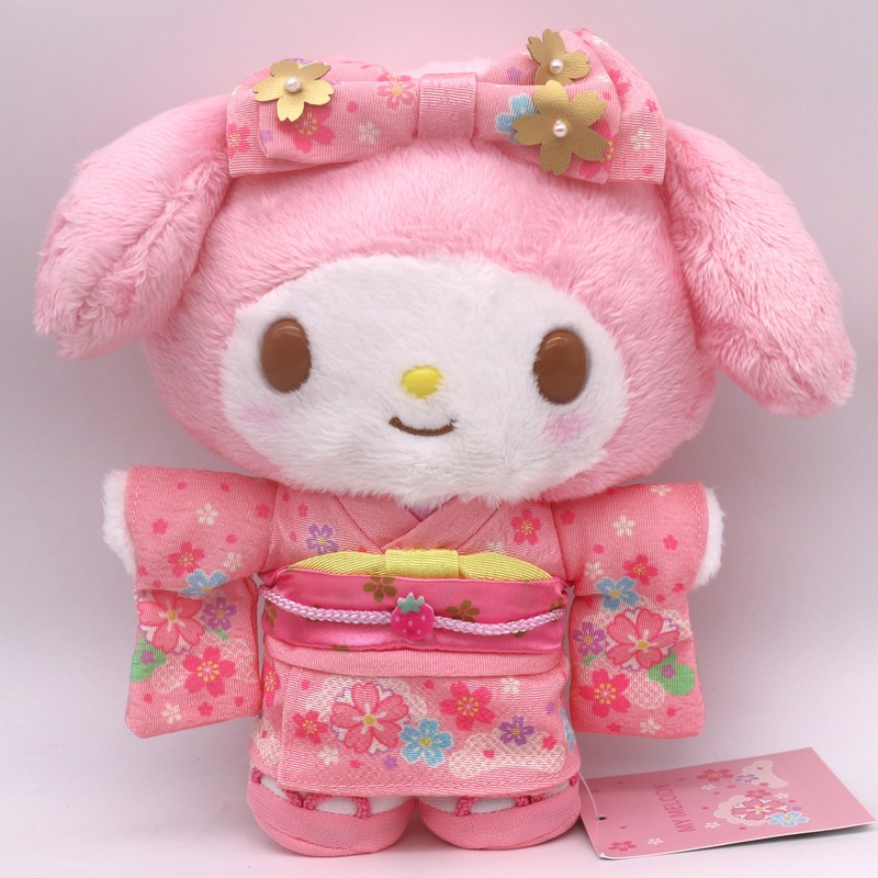 楽天市場】ハローキティ ぬいぐるみ 着物 和風 豪華な和柄の着物