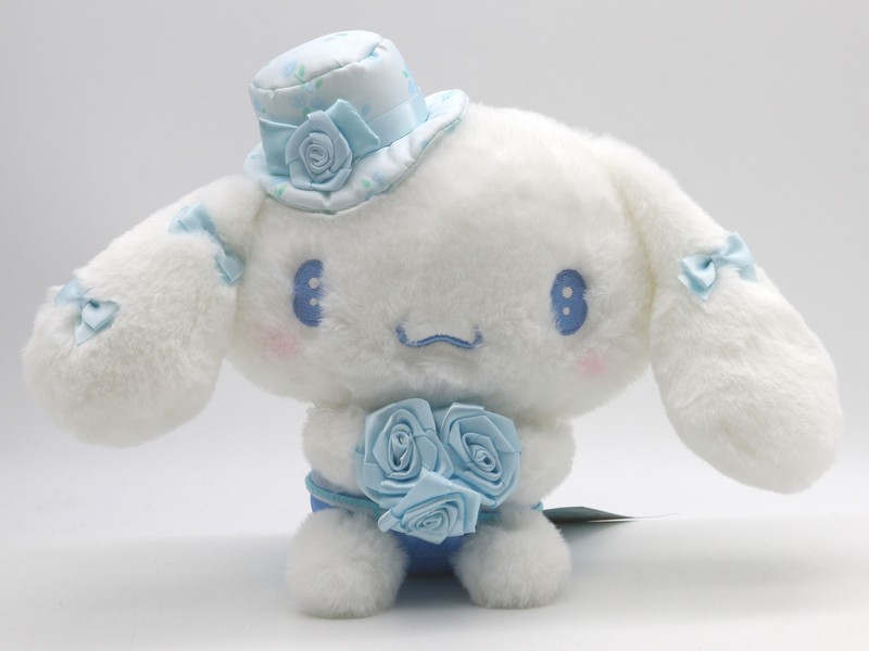 サンリオ シナモロール ふんわりシリーズ ぬいぐるみ シナモン タグ付き シナモロール - シナモロール ふんわりピンクカラー BIG