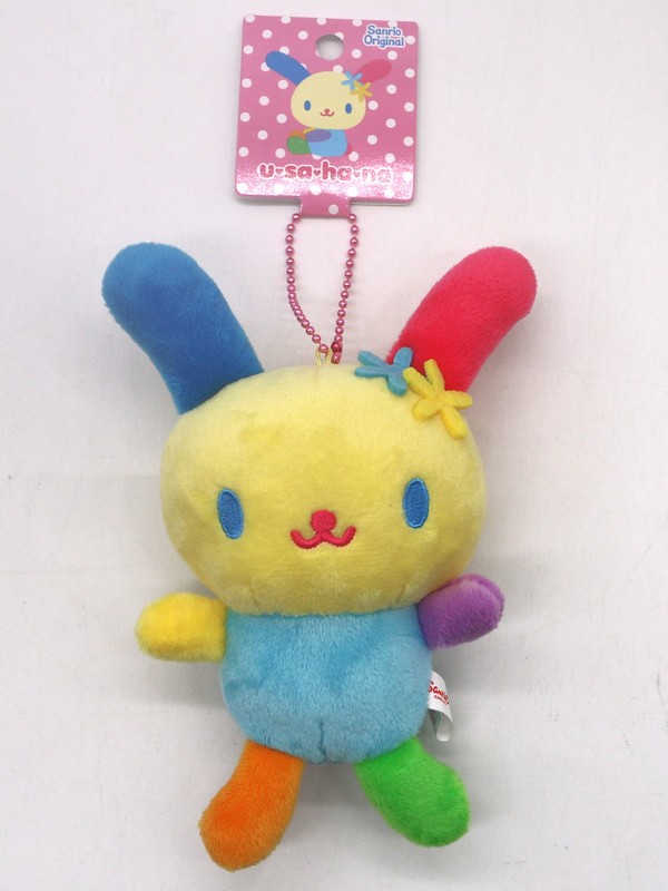 楽天市場】ウサハナ マスコットホルダー キーホルダー ミニぬい