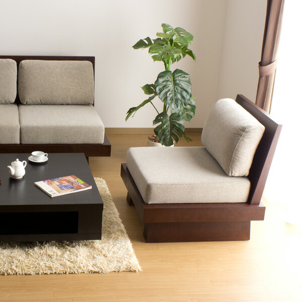 momu Rakuten Global Market Sofa sofa one seat / Hida Japanese style