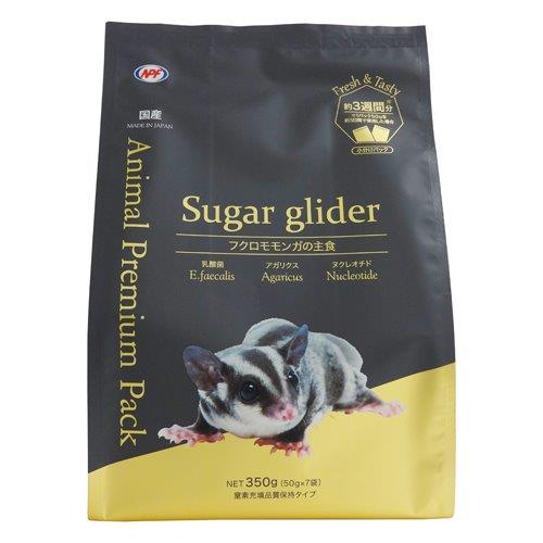 【24個仕掛ける】Animal Premium Pack フクロモモンガ 350g（50g×7）x24個仕掛ける【ヘルシ必要経費】 愛玩動物グッズ 小毛の荒物 食料雑貨類 エサ フクロモモンガ用 組み入れる滋養分食