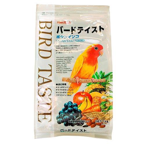 【18個セット】バードテイスト ボタンインコ 1kgx18個セット【ヘルシ価格】 ペット 鳥 食品 栄養補給 エサ 餌