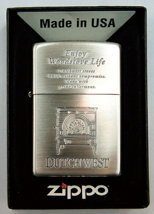 【直送品・大感謝価格】ダッチウエスト オリジナルzippo ZI-DW01 W3.8×D1.3×H5.7mm ジッポ画像