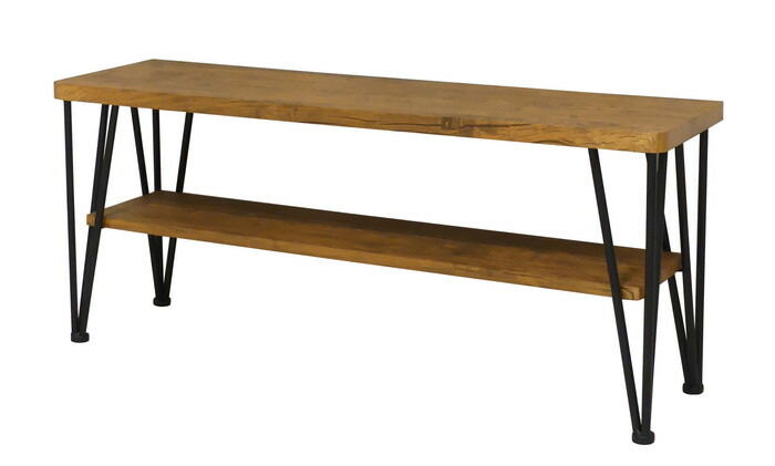 【直送品】アートテレビ台 W105 62218 ヴィンテージブラウン W105×D29.5×H45cm Kuroshio Selection 2022【ヘルシ価格】インテリア 家具 収納 収納家具 テレビ台 ローボード