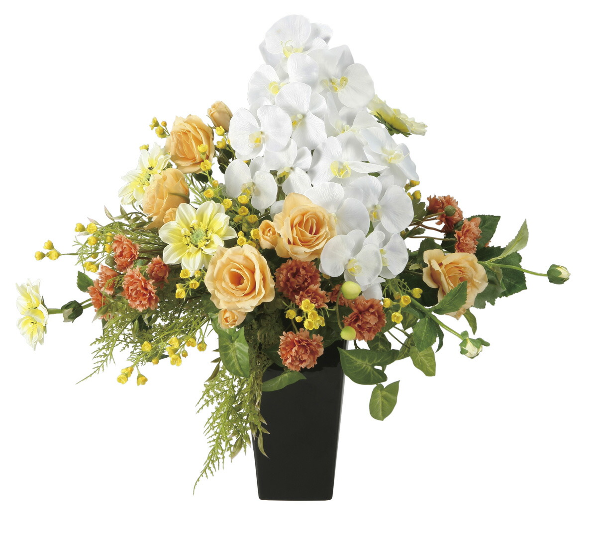 【直送品】マウンテンスノー 2665A280 W70×D43×H65cm 4516744363043 光触媒 光の楽園 2026【割引不可品】インテリア フェイクグリーン 人工観葉植物 アートフラワー ギフト 贈り物 花
