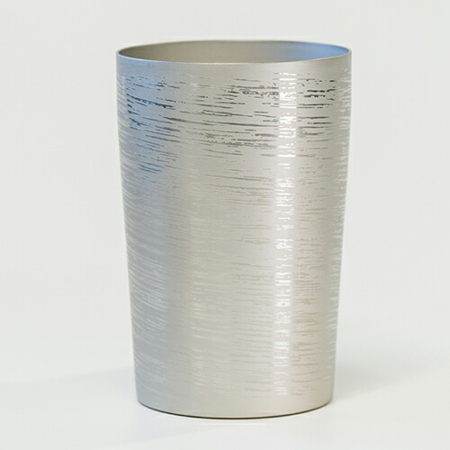 【直送品】チタン二重タンブラー 白樺 小 φ70×H105mm 270ml T09-SK-000 シルバー/T09-SK-120 ブラウン/T09-SK-250 ブルー/T09-SK-530 ゴールド/T09-SK-600 ピンク ホリエ2026【ヘルシ価格】キッチン用品 食器 酒器 カップ コップ タンブラー