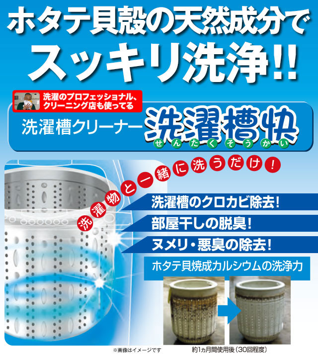 安心の定価販売】 洗濯槽クリーナー 洗濯機 防カビ 防臭 除菌 ホタテ貝殻 qdtek.vn