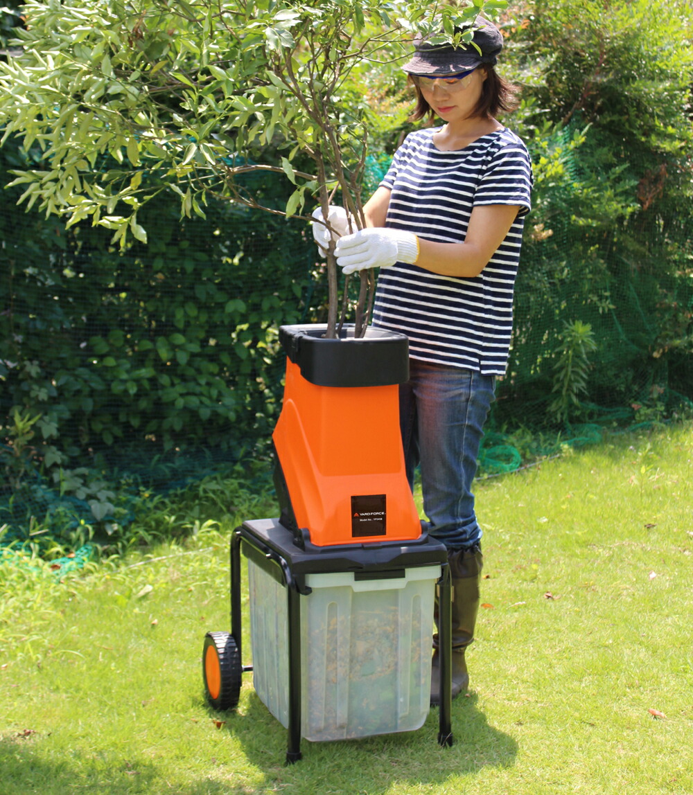 ヤードフォース YARD FORCE 枝シュレッダー ガーデン シュレッダー 粉砕機 電動 ガーデニング YF5458 【11019899】 693950072192101.jpg