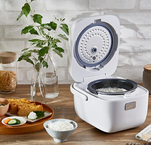 楽天市場】ハイアール 3合炊き マイコンジャー炊飯器 JJ-M32B-W