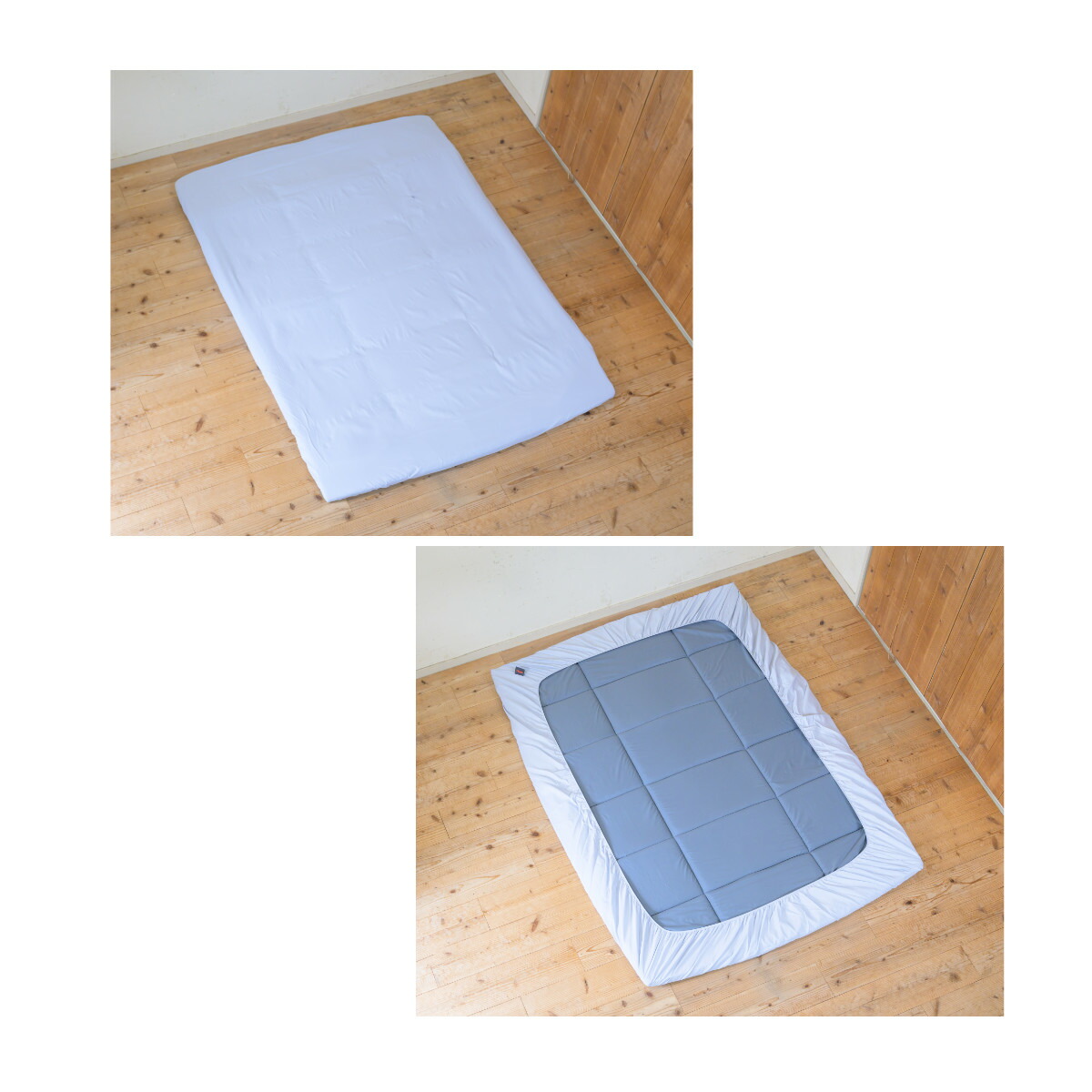 【直送品】帝人アクシア 軽量コンパクト敷布団 スゴ軽２ BOXカバー ダブル【ヘルシ価格】軽量コンパクト敷布団 スゴ軽２ BOXカバー ボックスカバー 寝具