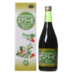 【即納】正規品 野草野菜発酵原液　ユアラーゼ　７２０ｍｌ×1本 【倉庫365日出荷　直送】送料無料 ドリンク　健康飲料食品　ダイエット 【割引不可】
