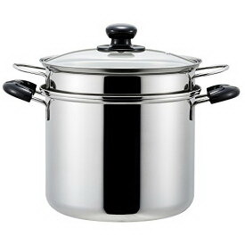 クック ルック パスタポット22 SJ2187送料無料【倉庫直送h】 キッチン用品 調理器具 パスタ鍋 パスタパン ステンレス製 ガス火 IH対応｜美と健康をサポート　モンスティル