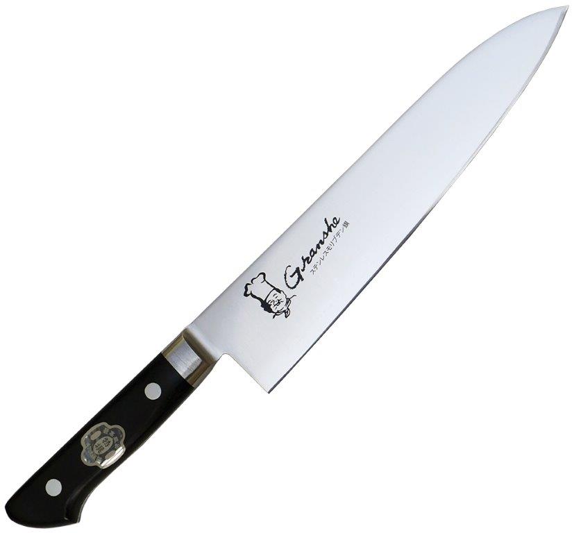グランシェ ツバ付牛刀 240mm【倉庫直送h】送料無料 キッチン用品 包丁 牛刀包丁 ツバ付