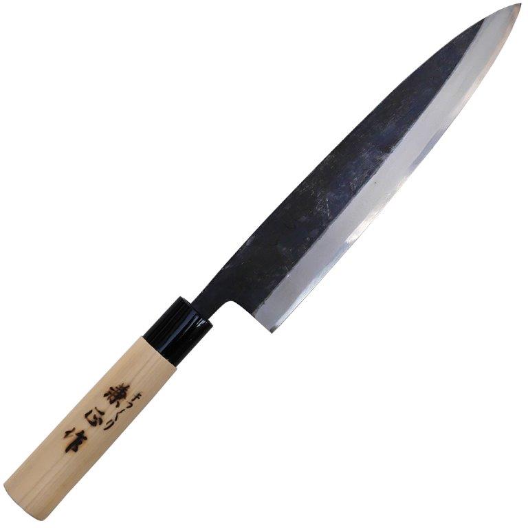 源兼正 黒打身卸出刃 210mm送料無料【倉庫直送h】 キッチン用品 包丁 出刃包丁 和包丁