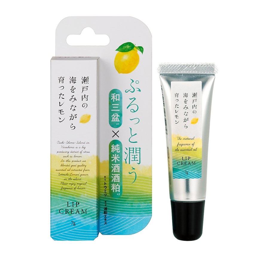 【12個セット】瀬戸内レモン リップクリーム 7gx12個セット 【4月下旬～5月上旬出荷】【ヘルシ価格】 化粧品 スキンケア リップクリーム 高保湿 潤い 唇 植物由来成分配合 10,315円