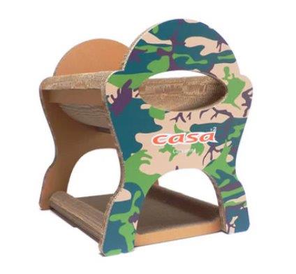 【倉庫直送h】casa カーサ スタンダード カモフラージュ【ヘルシ価格】 ペット用品 猫 ベッド 多頭飼い うれしい 2段ベッド｜美と健康をサポート　モンスティル