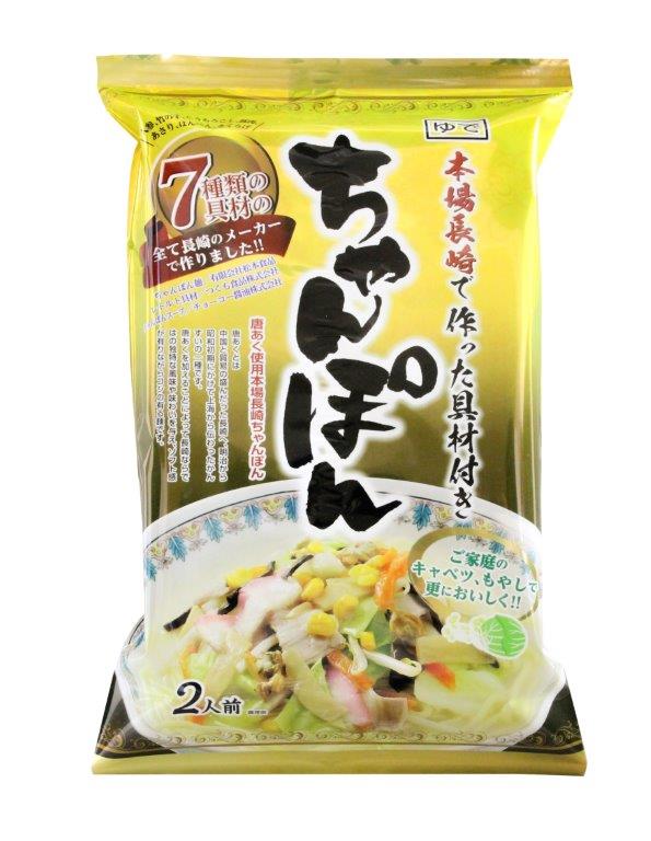 【直送品】【48個セット】7種の具材本場長崎で作ったちゃんぽん 2人前 430.4gx48個セット【ヘルシ価格】 食品 麺 めん 長崎ちゃんぽん