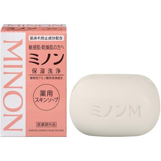 【直送品】【12個セット】【医薬部外品】ミノン薬用スキンソープ 80gx12個セット【ヘルシ価格】 化粧品 コスメ スキンケア 洗顔料 洗顔石けん 医薬部外品 無着色 無香料 低刺激性