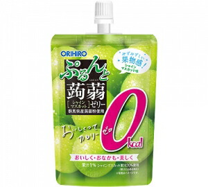 【直送品】【240個セット】ぷるんと蒟蒻ゼリースタンディング カロリーゼロ シャインマスカット 130gx240個セット 食品 お菓子 おやつ プチサイズ 大容量 ゼリー