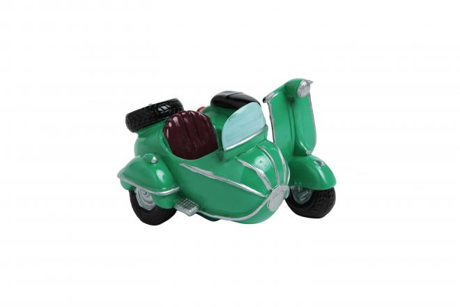 【2個セット】東洋石創 Bang Bang Car Pot(sidecar) 35212x2個セット【倉庫直送h】 プランター 鉢 植木鉢 フラワーポット ガーデニング インテリア 置物