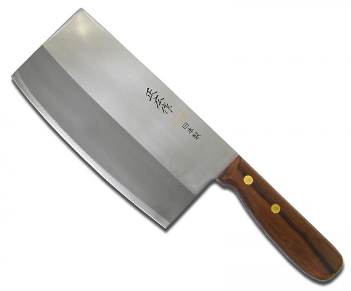 楽天市場】正広作 ステンレス製中華包丁 薄型 TS-204送料無料【楽天