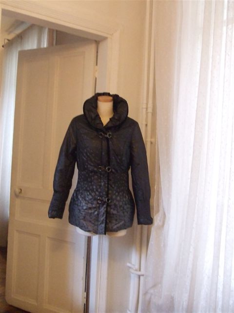 楽天市場】French Vintage Black Chambray Atelier Coat