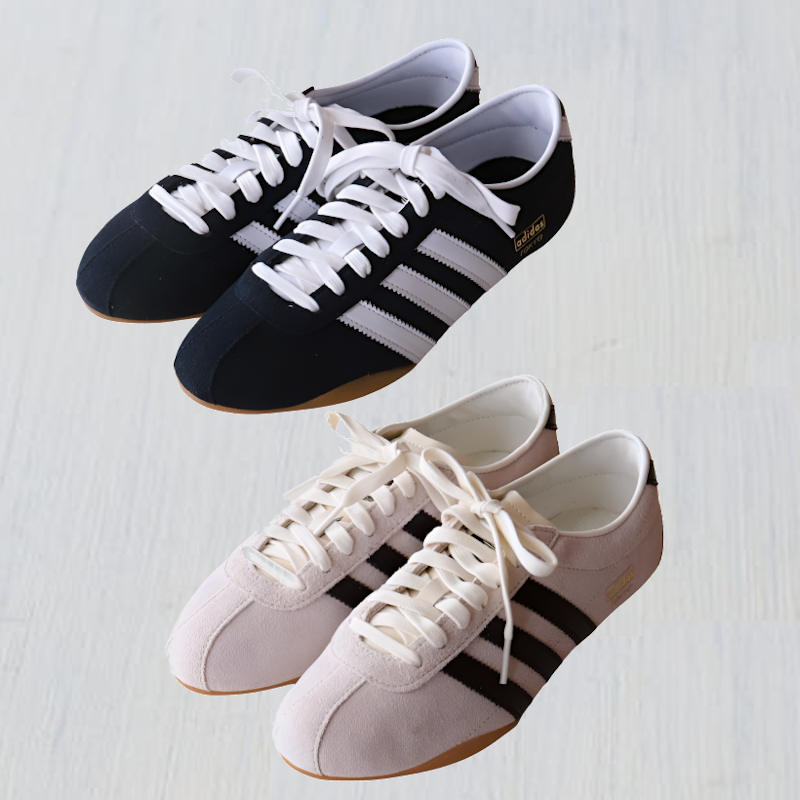 adidas（アディダス）TOKYO トーキョー (オフホワイト/コアブラック) JI0182 JI0183 | スニーカー  運動靴 レディース 親子