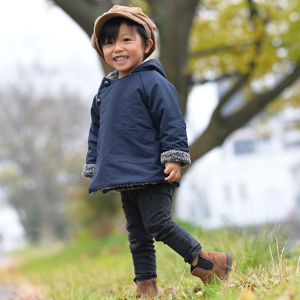 おひさまボアコート80cm 90cm 100cm 110cm こびとコート キッズ 男の子 女の子 モッズコート ダッフルコート 子供 小人コート Aライン アウター ジャケット Painfreepainrelief Com