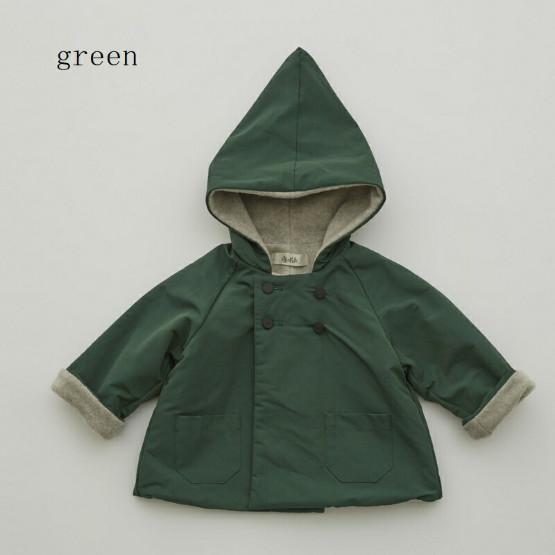 elfinFolk 小人コート 100サイズ / グリーン スーパーセールで20%OFF】【定番】eLfinFolk エルフィンフォルク