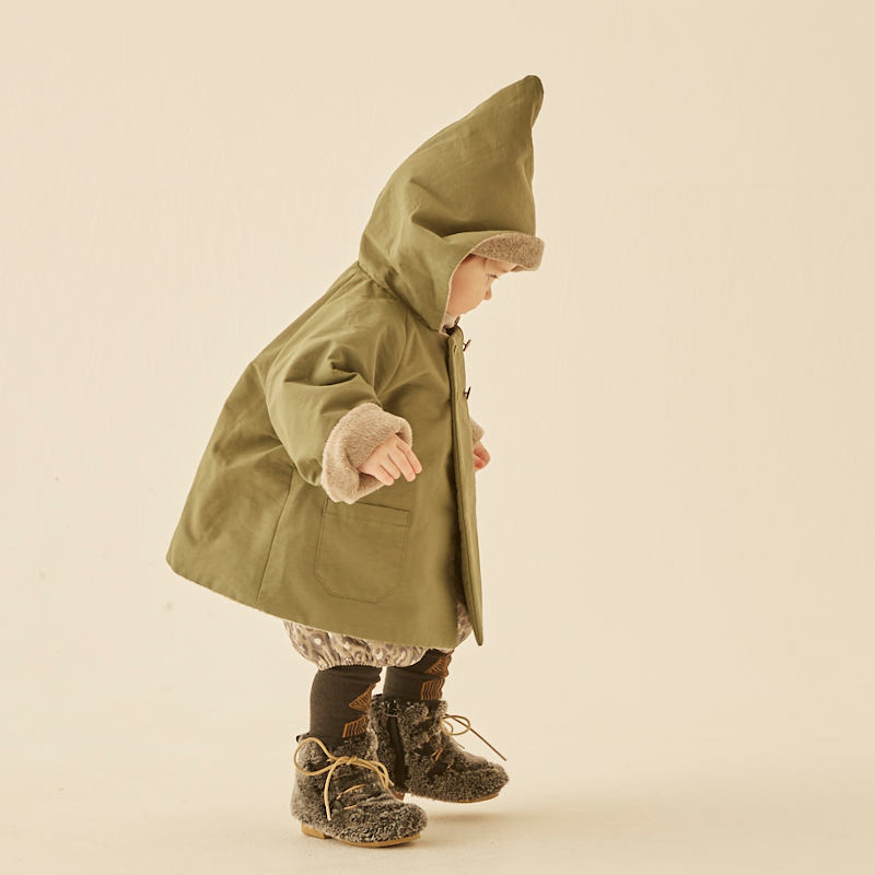 定番】eLfinFolk エルフィンフォルク 2023AW 秋冬 子供服 elf coat