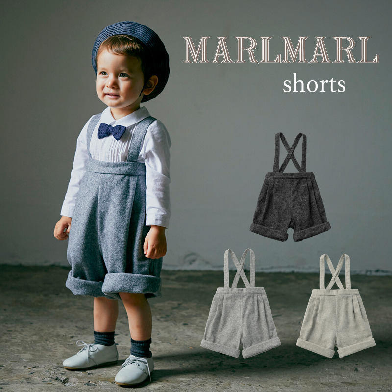 楽天市場】MARLMARL slacks スラックス サスペンダー付パンツ ベビー服 