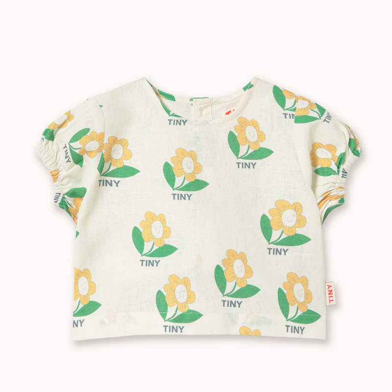 \u003cBR\u003e【drop2】TINYCOTTONS / タイニーコットンズ 2026SS 26ss 春夏 ベビー服 TINY FLOWER LINEN BABY SHIRT もの言う花半袖ティーシャツ ｜カットソー ちびっ子 キッズ  お嬢さん 今めかしい ティーシャツ 生み出すこと祝賀会 一般受けブランド名 差し上げ物