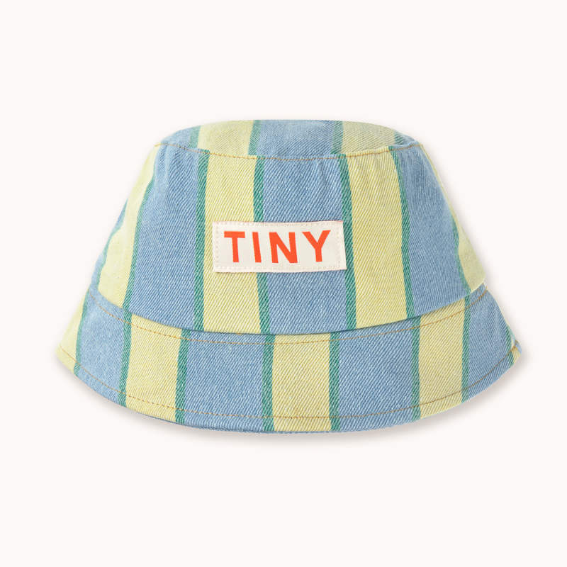 \u003cBR\u003e【drop2】TINYCOTTONS / タイニーコットンズ 2026SS 26ss 春夏 小わっぱ服 RETRO STRIPES BUCKET HAT 井戸釣瓶かぶり笠 | かぶり笠 小わっぱ キッズ お坊っちゃん 御嬢さん 今めかしい 一般受けブランド名 差し上げ物