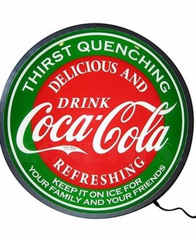 Coca-ColaコークLED息差し
