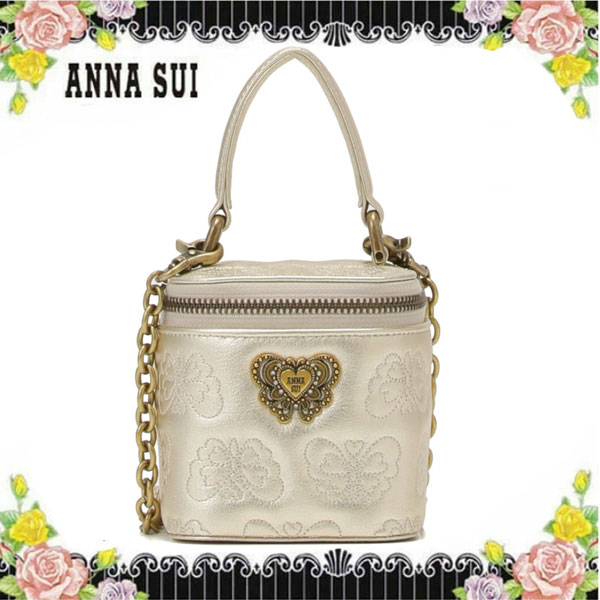 楽天市場】アナスイ ポーチ ANNA SUI マグノリアボア 2WAYトートバッグ