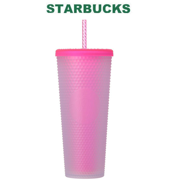 スターバックス　1ℓ保冷水筒　ストローは未使用　ピンク 2025年最新】スタバ 水筒 ピンクの人気アイテム - メルカリ