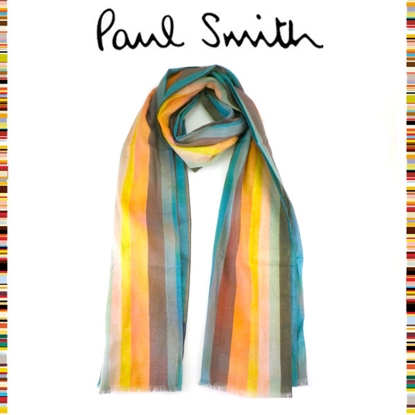 【楽天市場】ポールスミス Paul Smith スカーフ ストール ファッション マルチストライプ マフラー ショール 雑貨 小物 ウェア