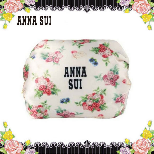 楽天市場 アナスイ Anna Sui バニティ ポーチ デニム 四角 スクエア ロゴ 巾着 小物入れ かわいい プレゼント ギフト 大容量 おしゃれ メイク コスメ 化粧 ブランド クリスマス ハロウィン バレンタイン Moncachette