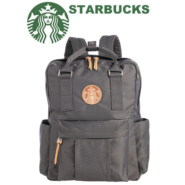 楽天市場 訳ありsale 海外限定 スターバックス Starbucks スタバ バックパック リュック グレー カジュアル バッグ レディース メンズ ユニセックス Taiwan 台湾 海外 鞄 カバン Pcスリーブ Pcバッグ ブランド クリスマス ハロウィン バレンタイン Moncachette