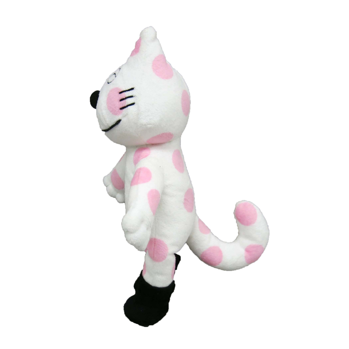 楽天市場 11ぴきのねこ ぬいぐるみ へんなねこ 11匹の猫 絵本 グッズ 変な猫 へんなネコ 水玉 ピンク セキグチファンダイレクトショップ