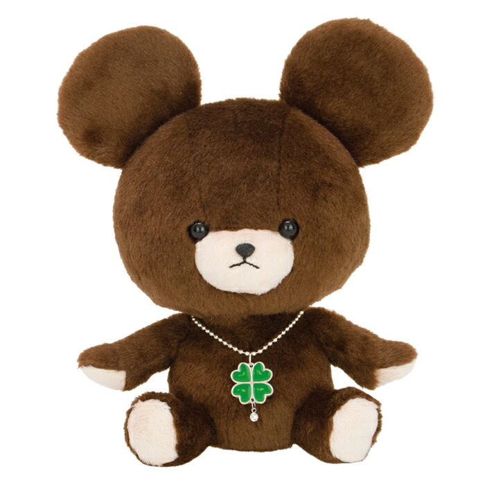 楽天市場 ジャッキー ハピネスぬいぐるみ くまのがっこう 絵本 ジャッキーのしあわせ クローバー グッズ セキグチファンダイレクトショップ