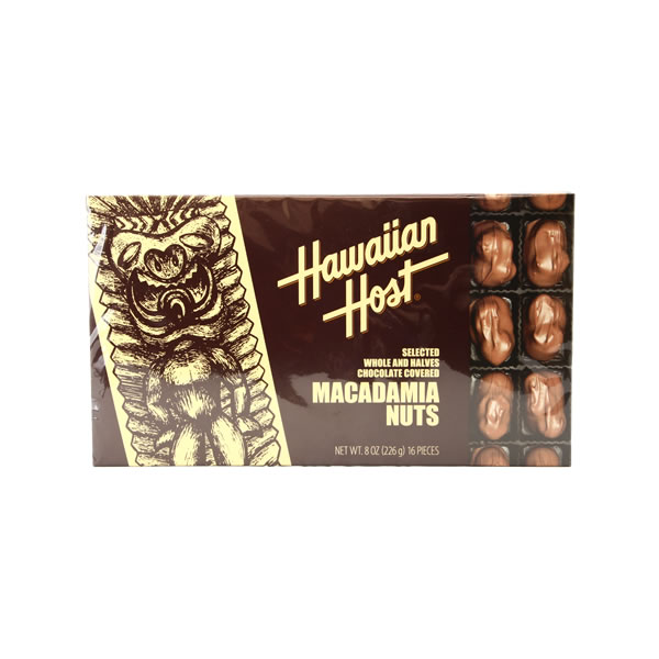 予約 hawaiian host macadamia nuts chocolate ハワイアンホースト マカダミアナッツチョコレート 226g  16pieces qdtek.vn