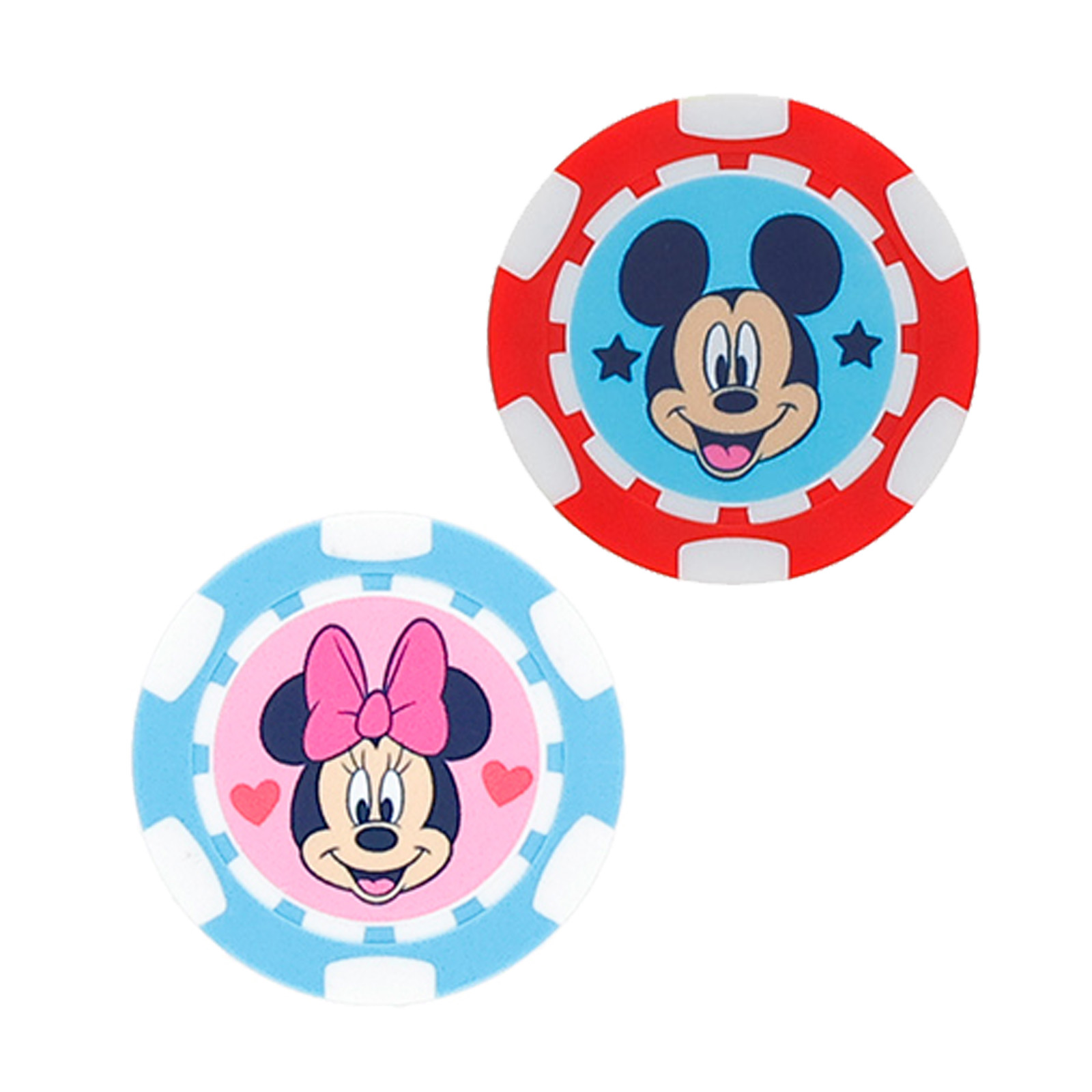 楽天市場】ゴルフ カジノチップ ディズニー ミッキー・ミニー